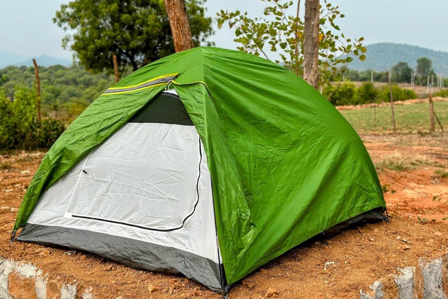 Camping with Tent