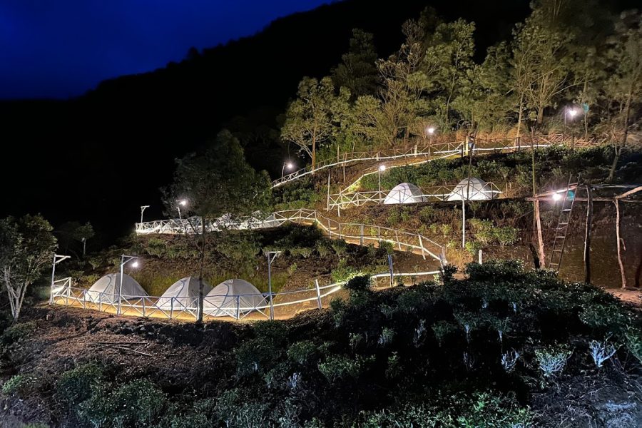 The County Camp, Kolukkumalai Base Camp – Kerala