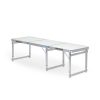 Corvids 4 Feet Multipurpose Aluminium Folding Camping Table with 4 Oxford Mat Chairs & Carrying Handle - Image 3