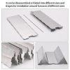 NEAR STOP 10 Plates Folding Aluminum Lightweight Compact Camping Burner Stove Windscreen - Image 3