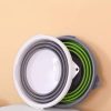 DC DECORIO- A UNIQUE PRODUCT RANGE Collapsible Foldable Silicone Circlur Camping Buckets - Image 4