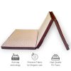 SLEEPEZEE Premium PU Foam 3 Fold Foldable Camping Mattress for Single Bed - Image 4
