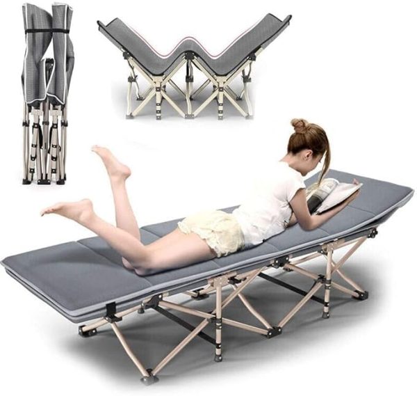 Waqif Folding Camping Cot Bed