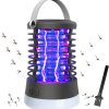 Bug Zapper Outdoor Bug Repellent Rechargeable Camping Lamp Waterproof Mosquito Killer Fly Trap - Image 2