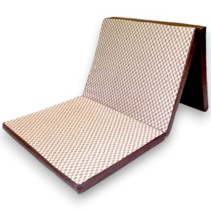 SLEEPEZEE Premium PU Foam 3 Fold Foldable Camping Mattress for Single Bed