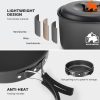 BISONBERG 12 Pcs Camping Cookware Set - Image 2