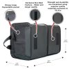 Double R Bags Polyester Multi Compartments Collapsible Portable Bag - Image 2