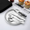 PROBEROS 10Pcs Cutlery Set  With Portable Bag for Camping - Image 4