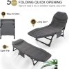 TOAVI Foldable Camping Cot Bed - Image 2