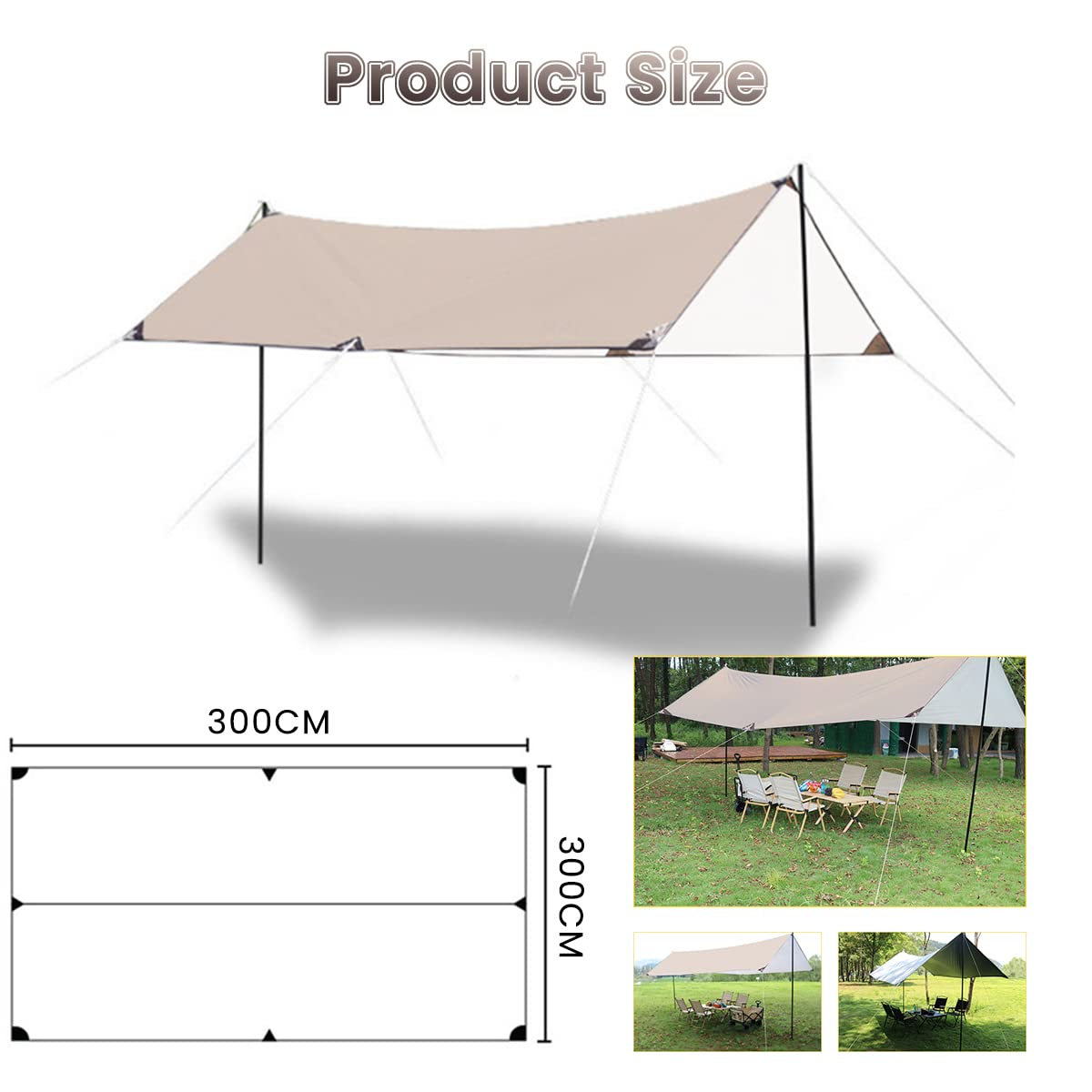 Optifit Camping Tent Gazebo Canopy - Image 4
