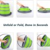 DC DECORIO- A UNIQUE PRODUCT RANGE Collapsible Foldable Silicone Circlur Camping Buckets - Image 5