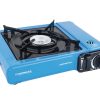 CAMPINGAZ Coleman Stainless-Steel Campingaz Camp Bistro Camping Stove, Flame Portable Gas Cartridge Cooker, 2200 W (Blue) - Image 4