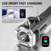 R A Products Led Torch Lights Rechargeable Emergency Camping Light Flashlight - Image 6