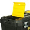 STANLEY STST1 Portable Plastic Toolbox with Top Lid and Removable Tray Compartment - Image 3