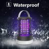 Bug Zapper Outdoor Bug Repellent Rechargeable Camping Lamp Waterproof Mosquito Killer Fly Trap - Image 3