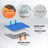 Rocksport Camplite +8°C to +20°C Rectangular Shape Sleeping Bag for Camping - Image 3