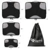 Gotrippin Polyester Camping Packing Organizer 5 pc Luggage Bags Set - Image 2