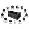 Double R Bags Polyester Multi Compartments Collapsible Portable Bag - Image 6