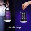 Bug Zapper Outdoor Bug Repellent Rechargeable Camping Lamp Waterproof Mosquito Killer Fly Trap - Image 6