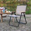 STAR WORK Alloy Steel Portable Foldable Chair For Camping - Image 6