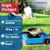 CAMPINGAZ Coleman Stainless-Steel Campingaz Camp Bistro Camping Stove, Flame Portable Gas Cartridge Cooker, 2200 W (Blue) - Image 5