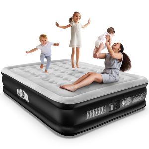 Airefina Queen Air Mattress with Built-in Pump For Camping