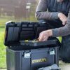 STANLEY STST1 Portable Plastic Toolbox with Top Lid and Removable Tray Compartment - Image 8