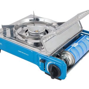 CAMPINGAZ Alloy Steel Camp Bistro 2 Camping Stove with Cp250 Portable Gas Cartridge