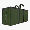 Storite Multi-Purpose Heavy Duty Moisture Proof 90 Litres Canvas Super-Size Jumbo Underbed Storage Bag (88x38x27 cm) (1 Pack, ArmyGreen) - Image 3
