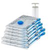Amazon basics Camping PlasticVacuum Compression Storage Bags With Hand Pump - 6-Pack (2 Jumbo, 2 Large, 2 Medium) - Image 5