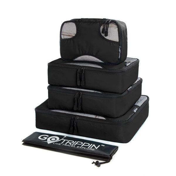 Gotrippin Polyester Camping Packing Organizer 5 pc Luggage Bags Set