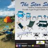Star Metal Fabric Portable Camping  Chairs Set of 4 - Image 5