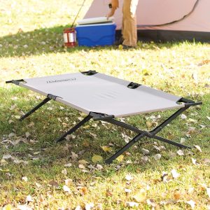 Coleman Trailhead Metal Strong Stable Portable Folding Camping Cot with Carry Bag