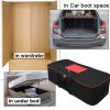 Storite Multi-Purpose Heavy Duty Moisture Proof 160 Litres Super-Size Jumbo Underbed Storage Camping Bags With Strong Handle (114x30 x47 cm-Black, Nylon) - Image 6