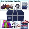 SNDIA 2 Pack Extra Large 128 L Nylon Moisture Proof Multipurpose Heavy Duty Toys Storage Bag/Stationery/Blankets/Clothes With Strong Reinforced Handles Rectangular (Blue,80x40x40 cm) - Image 7