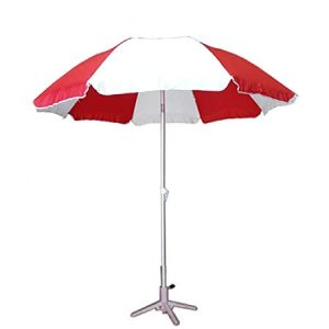 BRANDWAY Promotional Camping Umbrella with Centre Pole Stand Thick Waterproof Fabric