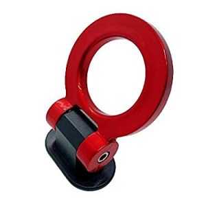 AUTO MT Universal Car Tow Strap ABS Bumper Racing Car Sticker Adorn Car Dummy Tralier Tow Towing Strap Kit Auto Accessories
