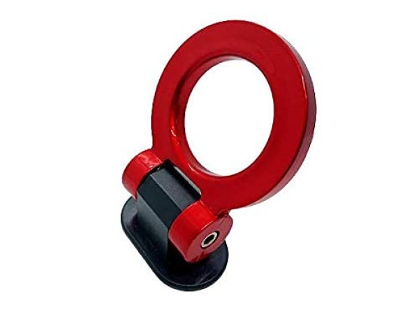 AUTO MT Universal Car Tow Strap ABS Bumper Racing Car Sticker Adorn Car Dummy Tralier Tow Towing Strap Kit Auto Accessories