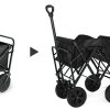 Ketumal Collapsible Folding Camping Utility Wagon cart Trolley - Image 2