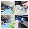 TONSYL 10mm Car Tow Cable Heavy Duty Towing Pull Tow Ropes 5 Tons Wire Cable High Strength-Safety Hook Steel Wire Trailer Car Boat Emergency Towing Rope for faulty Vehicles - Image 3