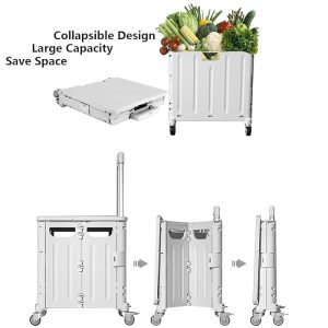 ANTARYAMI Folding Camping Shopping Cart