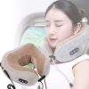 SELLASTIC Travel Neck Pillow Electric Neck Massager Memory Foam Pillow for camping - Image 2