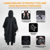 Rocksport Unisex Camping  Rain Poncho Multi Use Waterproof - Image 7