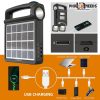 Pick Ur Needs Emergency Rechargeable Portable Solar Panel Generator System - Image 6