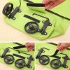 PAVITYAKSH BAG SHOPPING TROLLEY Folding Camping Shopping Bag with Wheels, Waterproof Camping Grocery Carts - Image 4