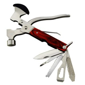 Rollyware Stainless Steel 15 in 1 Camping Multipurpose Tool Kit