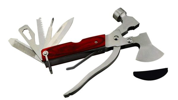SHIVEXIM Multi-tool Axe Hammer Camping Survival Gear Kit