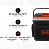 BLACK+DECKER BDC24L-B1 Thermoelectric Portable Automotive Car Beverage Cooler & Warmer (PRE-COOL Required) - Image 4