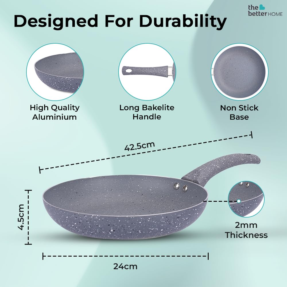 The Better Home Non Stick Frying Fry Pan - Image 4