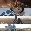 Divine Casa Abstract Microfiber 120 GSM Single Bed Travel Comforter for Camping - Image 5